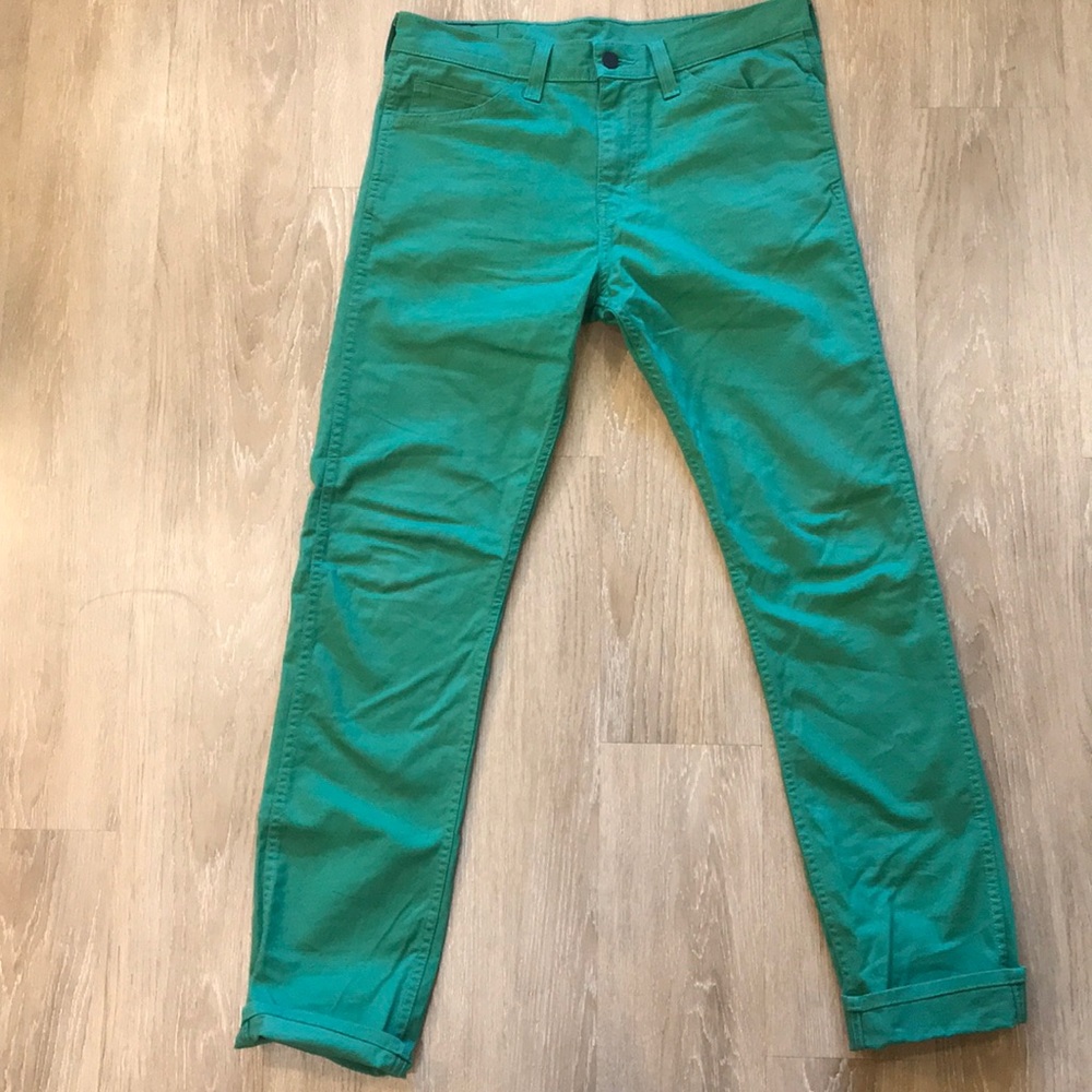 Levi’s Green Slim Chinos